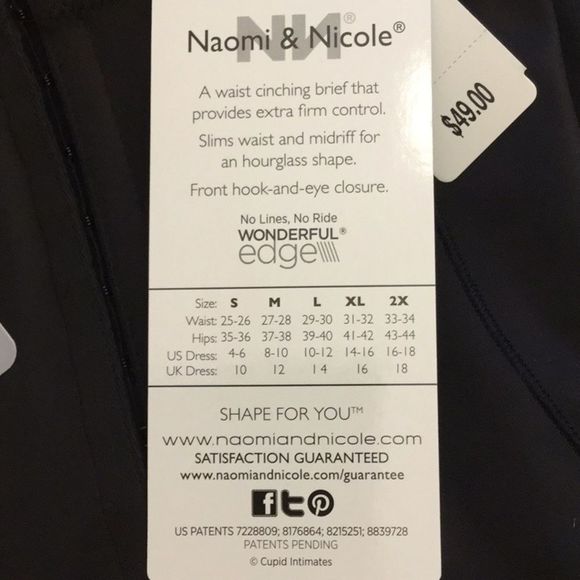 Inside Magic Extra Firm Waist Cincher Brief Black - Picture 6 of 6